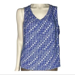 Apt 9 Vneck Sleeveless Top Sz 14